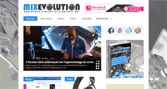 Desktop Screenshot of mixevolution.net