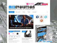 Tablet Screenshot of mixevolution.net